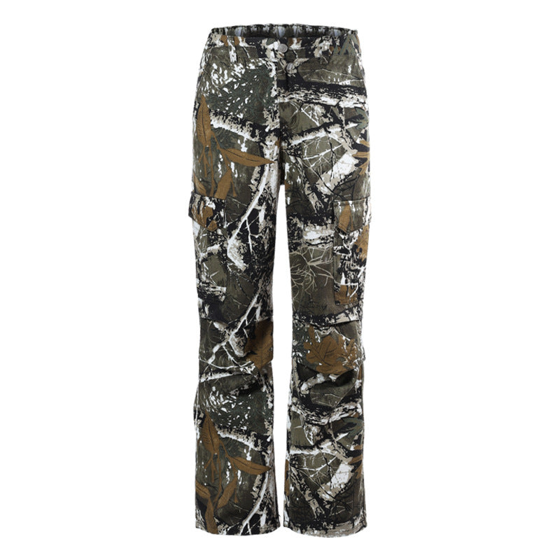 New American Camouflage Cargo Pants Men