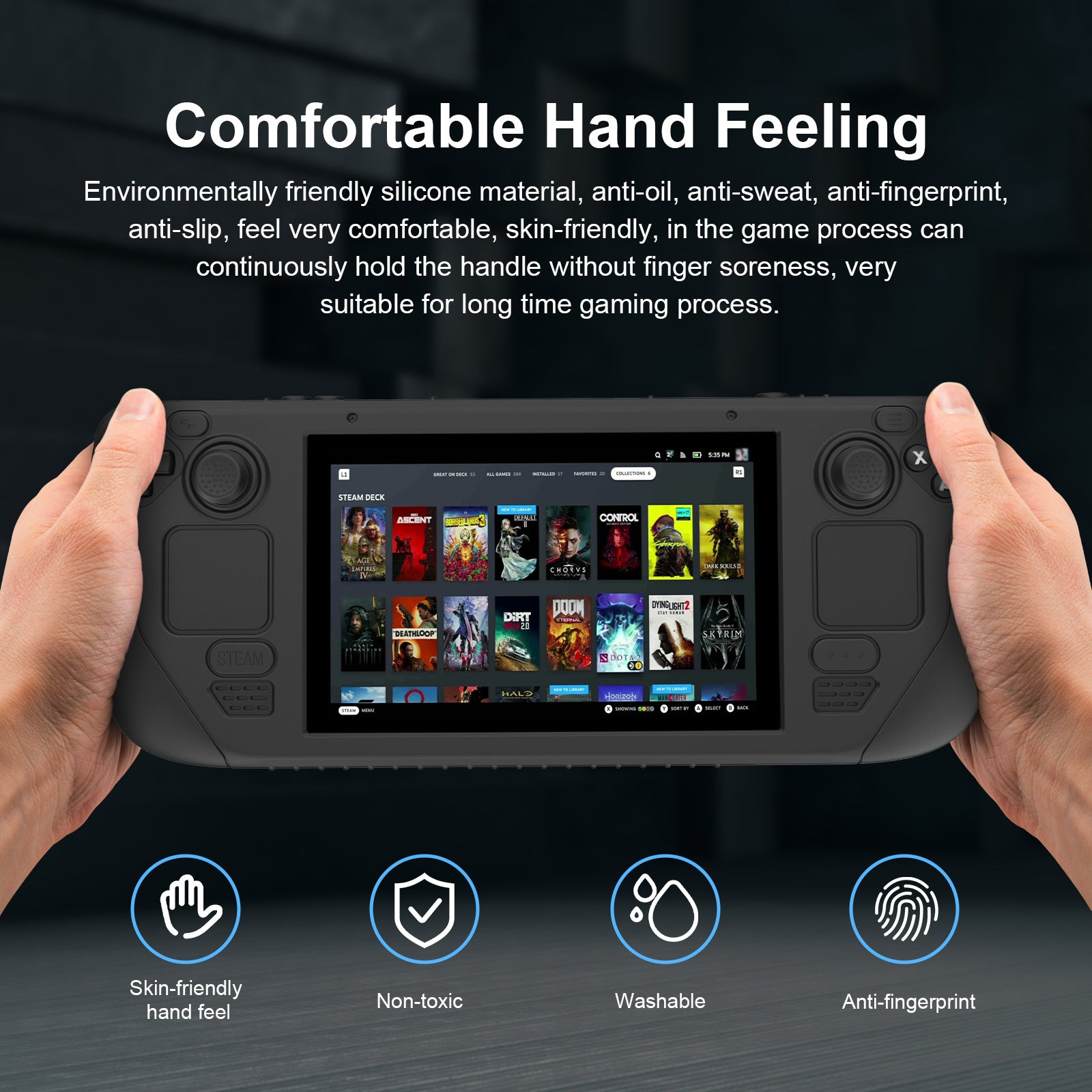 Solid Color Universal Gaming Console Silicone Case