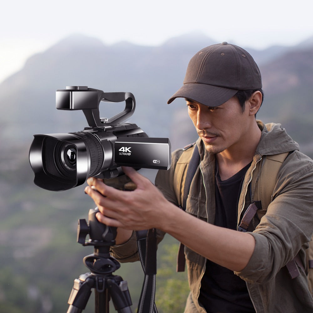 KOMERY Handheld Digital Video Camera 4KCamera Recorder