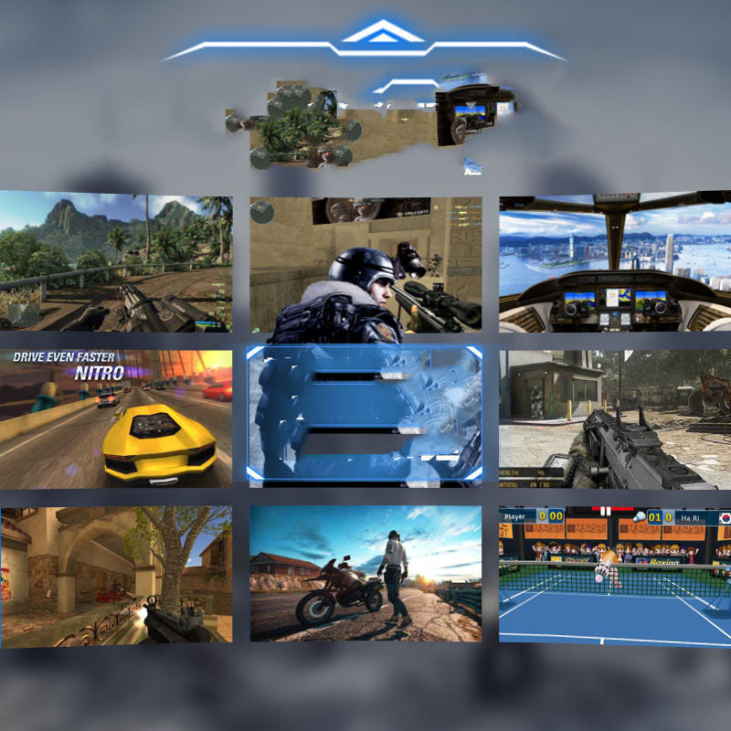 VRG Pro 3D VR Glasses Virtual Reality Visual Wide-Angle VR Glasses