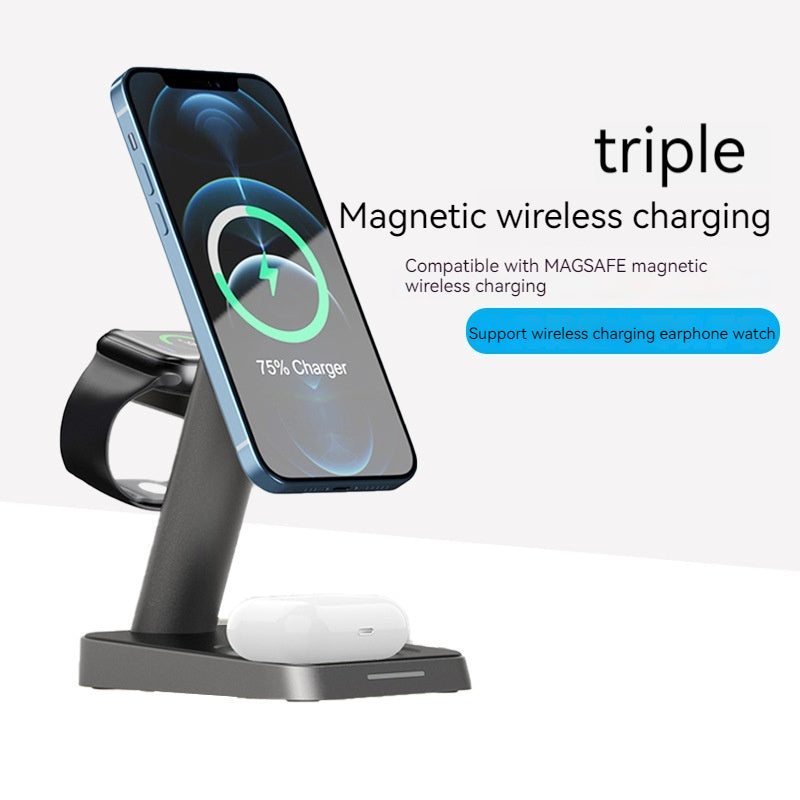 Three-in-one Wireless Charger | Watch Wireless Charger | Mobile Phone Wireless | Earphone wireless charger
