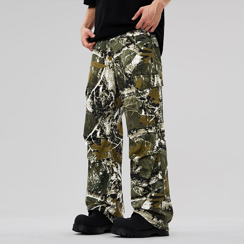 New American Camouflage Cargo Pants Men