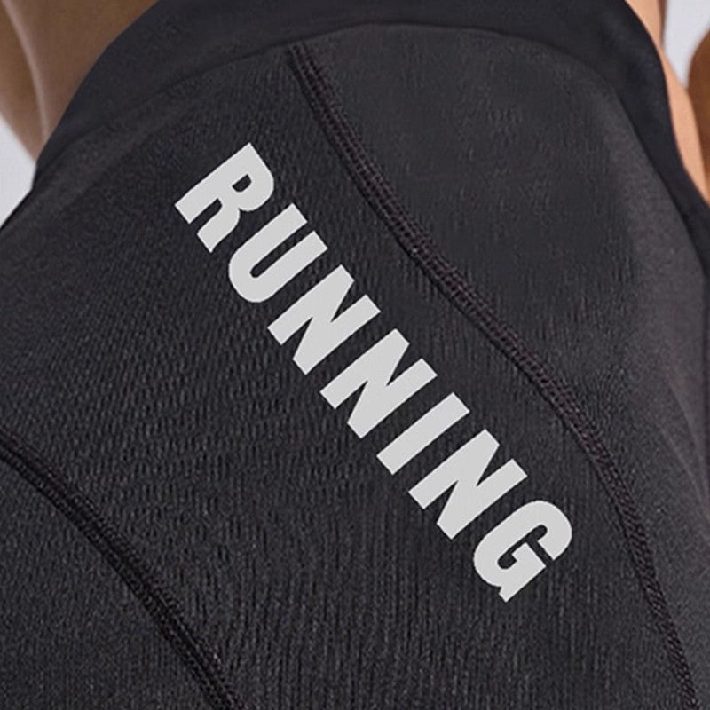 Sports Compression Shorts Men's High Elasticity Running Cycling