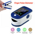 Finger Pulse Oximeter Blood Oxygen Saturation Meter SpO2 Heart Rate Monitor UK