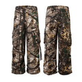 Retro Style Branches Camouflage Cargo Pants
