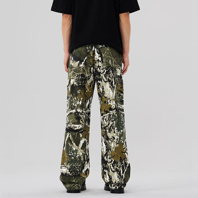 New American Camouflage Cargo Pants Men